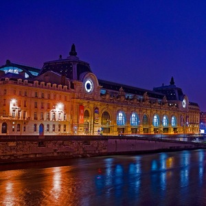 nuit, Paris, musée, lumière