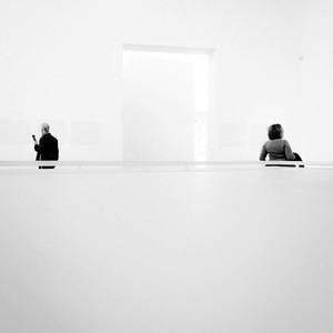 Noir et Blanc, couple, musée