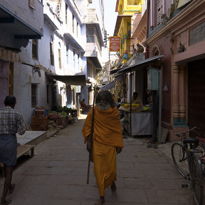 Dans les rues de Varanasis