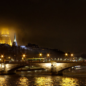 Paris, nuit, lumière