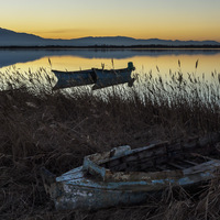 barque abandonnée
