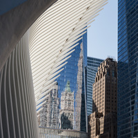 New York, Courbe, architecture, buildings