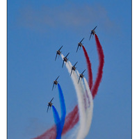 Airshow du 2 juillet au Touquet Paris Plage : la Patrouille de France 