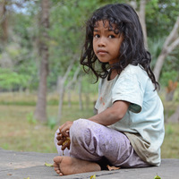 Cambodge Petite fille