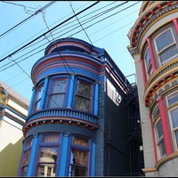 façades architecture couleurs San-Françisco