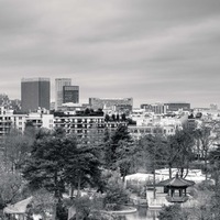 Paris, La Défense, panorama