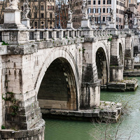 Rome, pont, Affiche